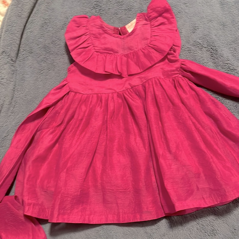 Baby girl dress, can wear as casual or formal from think pink bows